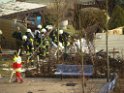 Gartenhaus in Koeln Vingst Nobelstr explodiert   P012